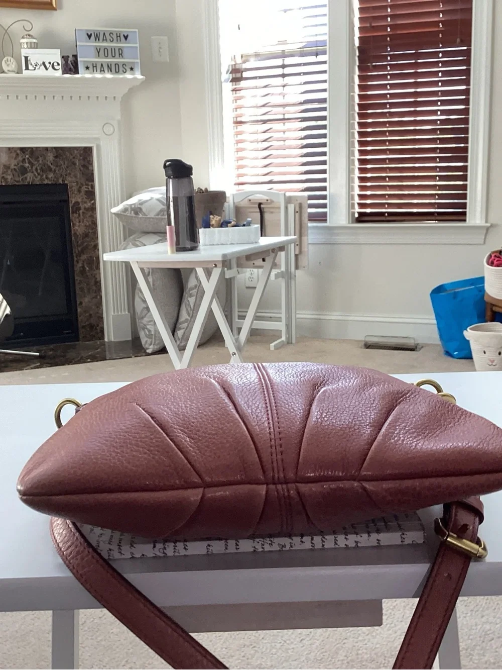 Coach Brooke Pleated Leather Crossbody Bag E0973-43112 - Picture 5 of 9